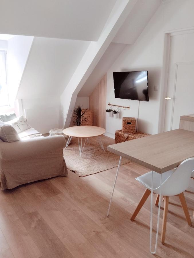 Perle Rare, Appartement Paisible Et Cosy Lamballe Luaran gambar