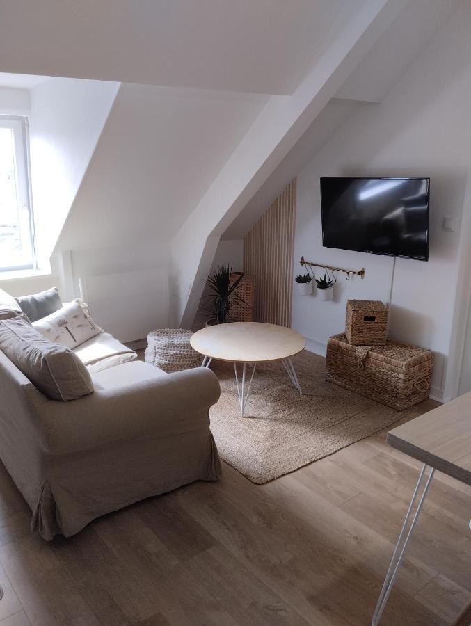 Perle Rare, Appartement Paisible Et Cosy Lamballe Luaran gambar